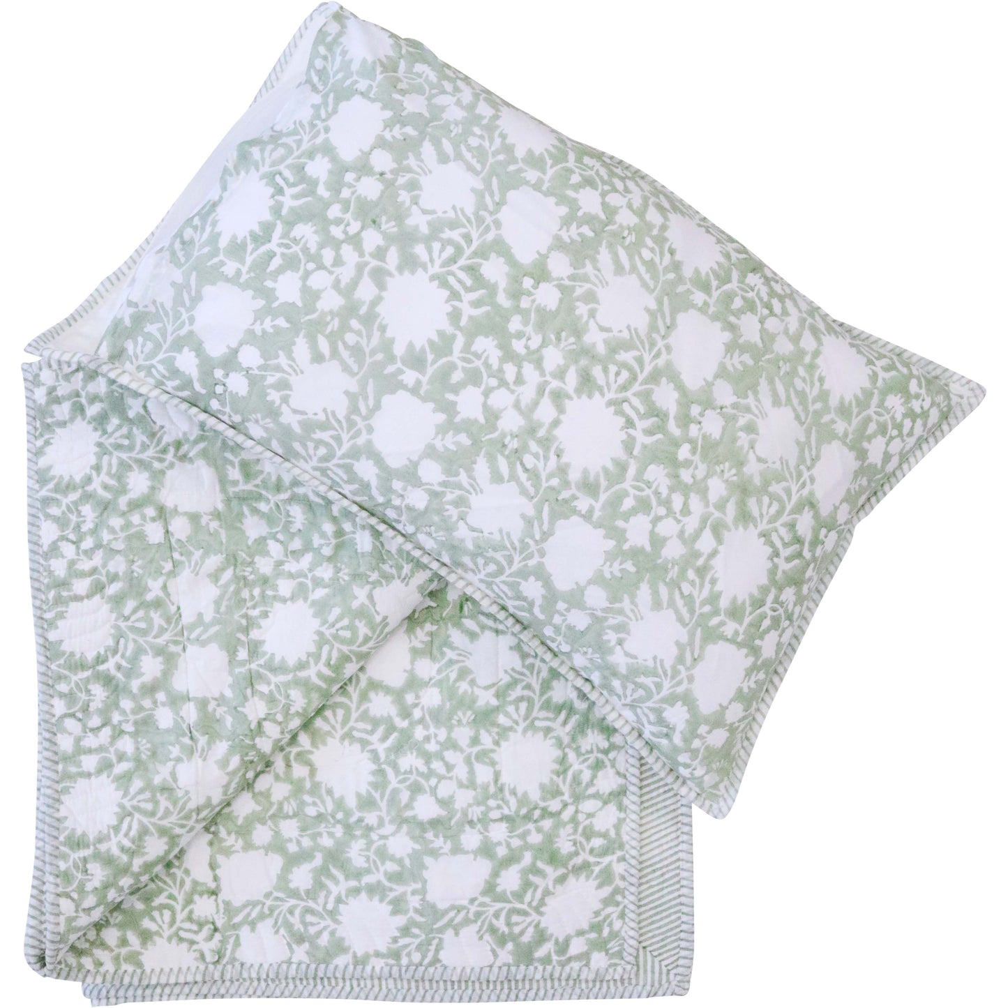 Carlie Cotton Voile Quilt and Pillowcase Set