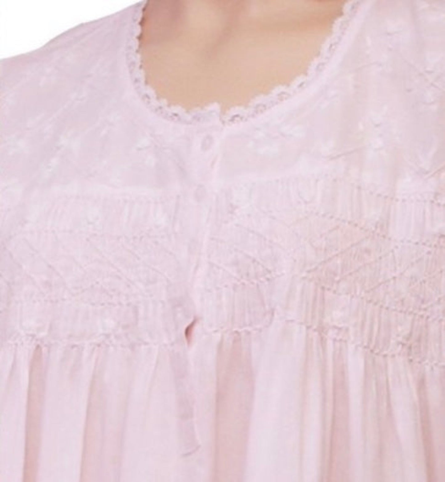 Nightwear Hanna Soft Pink Cotton Nighty