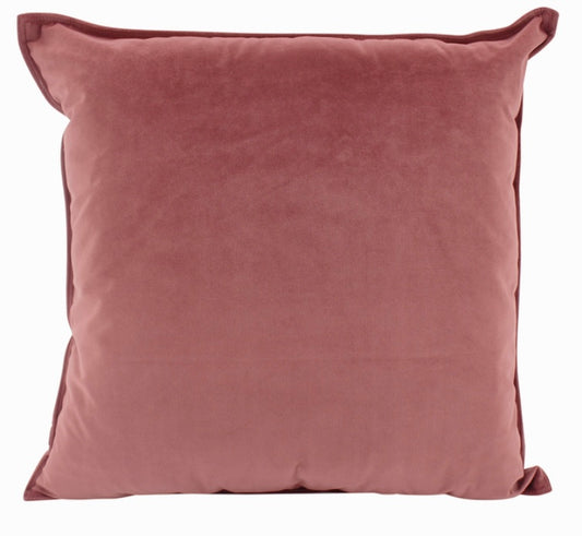 Dusky Pink Velvet Cushion