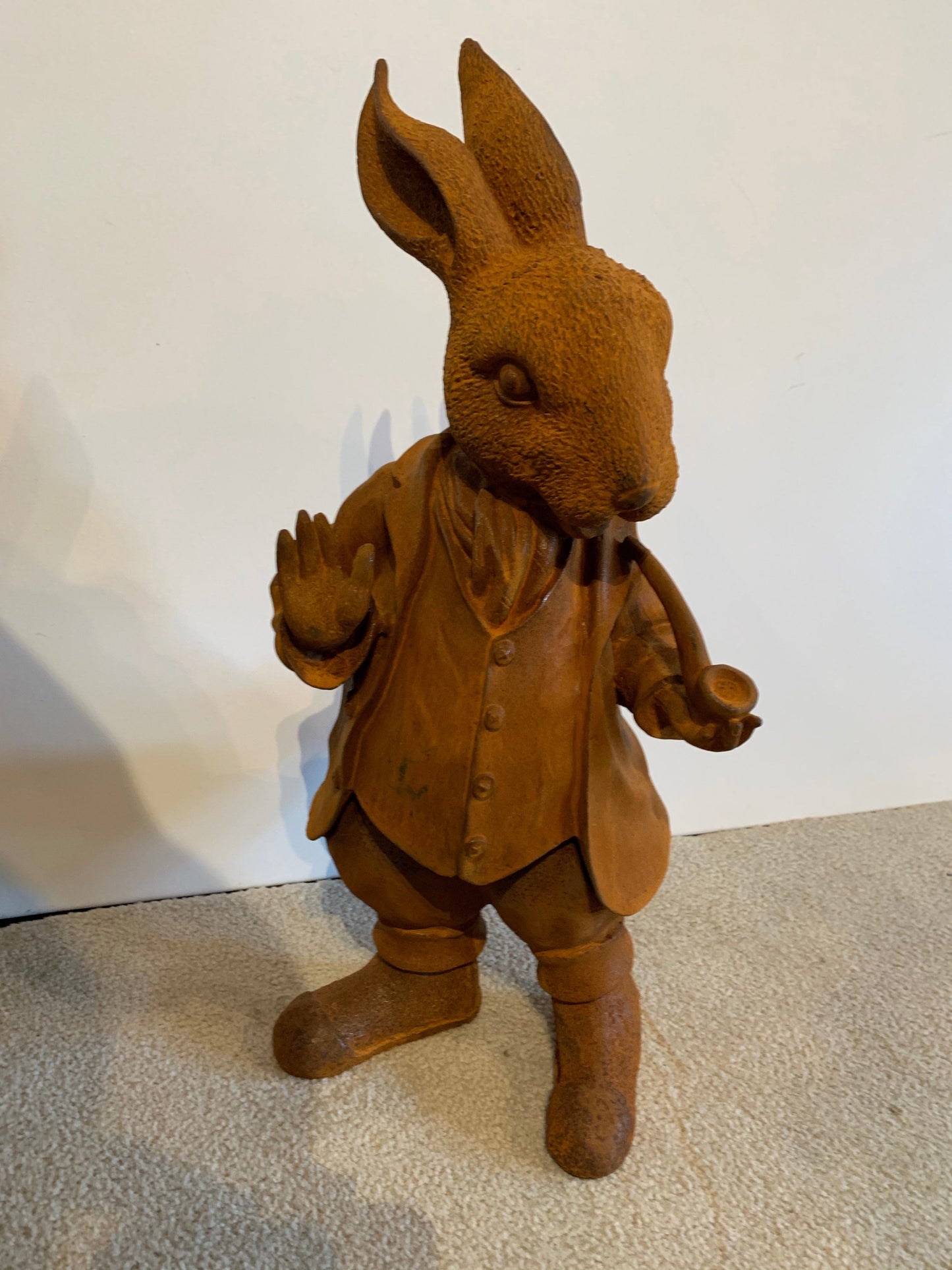 The Mad Hatter Cast Iron Statue from Alice in Wonderland